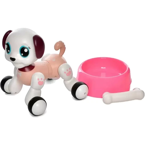 Интерактивное животное Собачка Limo Toy 1090A на радиоуправлении (Розовый): Производитель Limo Toy