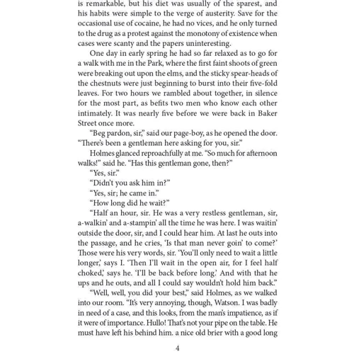 Arthur Conan Doyle: The Adventures of Sherlock Holmes. Volume III: Обложка Мягкая