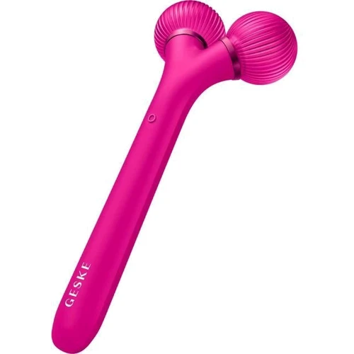 Массажер Звуковой ролик для лица GESKE Sonic Facial Roller 4 в 1 Magenta (GK000040MG01)