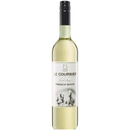 Вино Le Coursier Blanc VdF, біле напівсолодке, 0.75 л 11.5% (ALR13838)