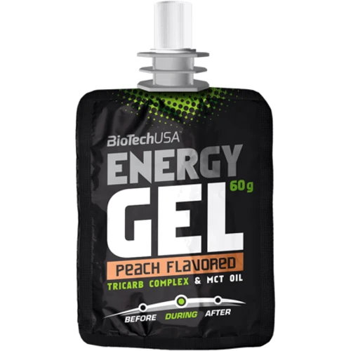 BioTechUSA Energy Gel 60 g Peach
