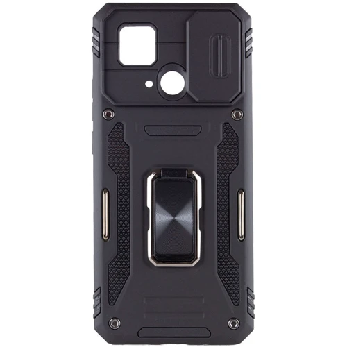 Чехол для телефонов Mobile Case Camshield Army Ring Black for Xiaomi Redmi 10C: Тип накладка на заднюю часть