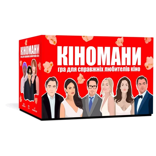 Настольная игра Memogames Кіномани (українською)