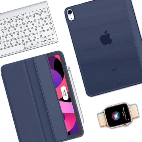 Аксесуар для iPad BeCover Case Book Tri Fold Hard Deep Blue for iPad Air (2020-2025) (711413) фото 5