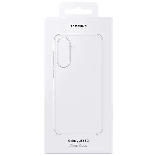 Чохол для телефона Samsung Clear Case Transparent (EF-QA566CTEGWW) для Samsung A566 Galaxy A56: Плівка в комплекті нет