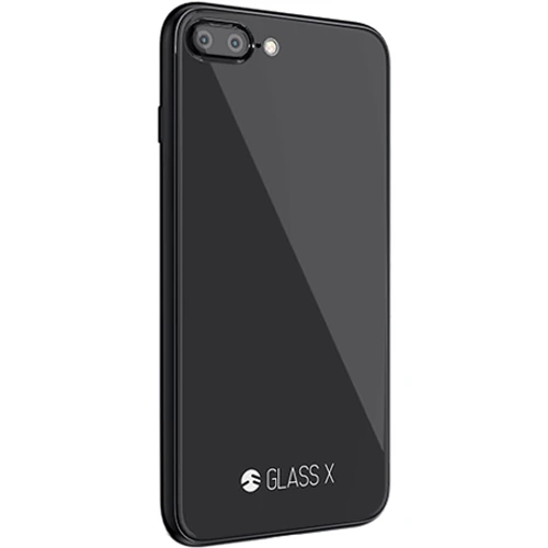Чохол для iPhone SwitchEasy Glass X Black (GS-55-262-20) for iPhone 8 Plus/iPhone 7 Plus