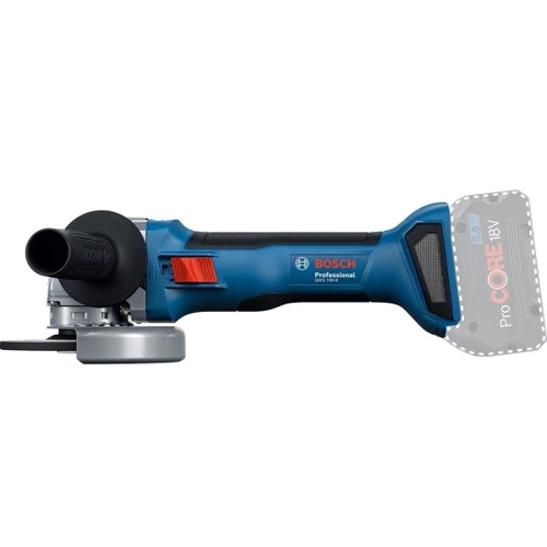 Аккумуляторная бесщеточная угловая шлифмашина Bosch GWS 18V-8 + 2 аккумулятора GBA 18 В 5 Ач + профессиональное быстрозарядное устройство GAL 18V-40 + L-BOXX 136 (06019N9003): Тип машины угловая