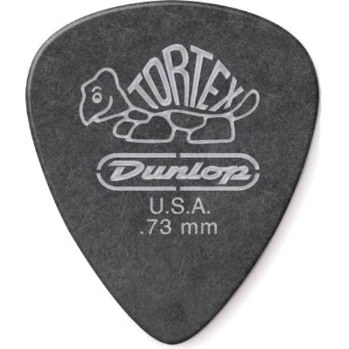 Медиатор Набор медиаторов DUNLOP 488R.73 TORTEX PITCH BLACK Refill