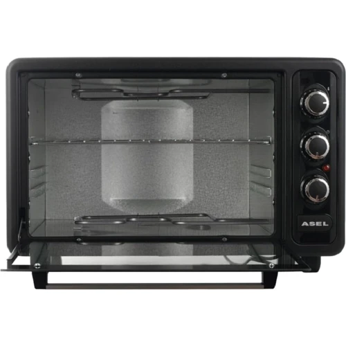 Електрична духовка настільна ASEL AF 40-33 BLACK: Об'єм, л 40