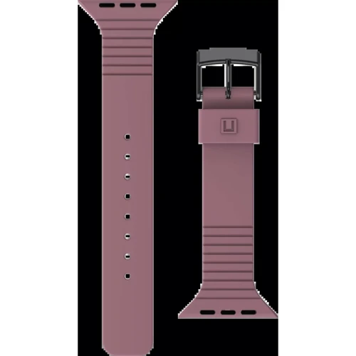 Аксесуар для Watch Urban Armor Gear UAG Silicone Strap Aurora Dusty Rose (19249Q314848) for Apple Watch 42 / 44mm фото 6