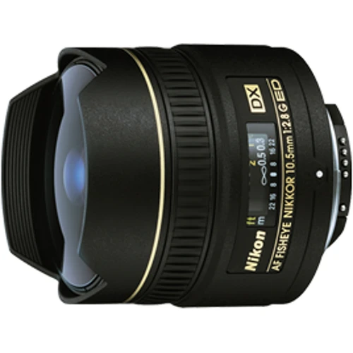 Объектив для фотоаппарата Nikon 10.5mm f/2.8G ED AF DX Fisheye-Nikkor Официальная гарантия