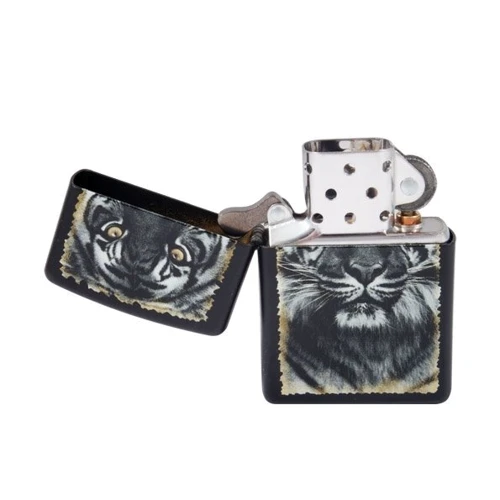 Зажигалка Zippo 218 Tiger Black Matte (28314) фото 3