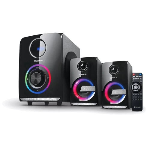 Акустична система REAL-EL M-580 Black: Формат акустики 2.1