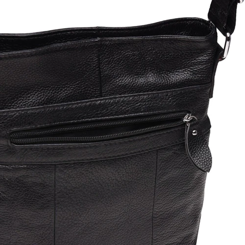 Мужская сумка планшет Borsa Leather черная (K15003-4-black): Страна производитель Тайвань