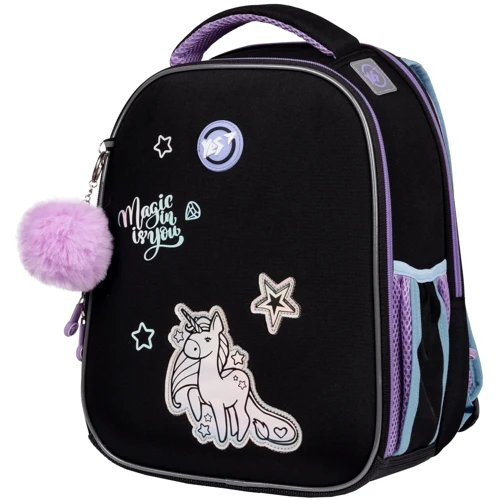 Каркасный рюкзак YES H-100 Magic Rainbow Unicorn (559546): Возрастная группа от 6 до 10 лет