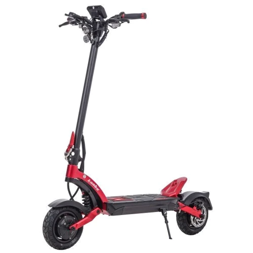 Электросамокат Kaabo Mantis X Plus Red (2200 Вт; 18 А/ч; 48 В): Размер 1247х620х1335 мм