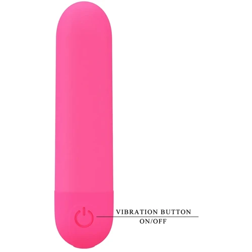 Вибропуля LYBAILE Pretty Love Stefan Pink (BI-300085-2)