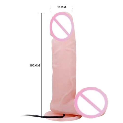 Вибратор на присоске Dong Vibrating, BW-008017BR
