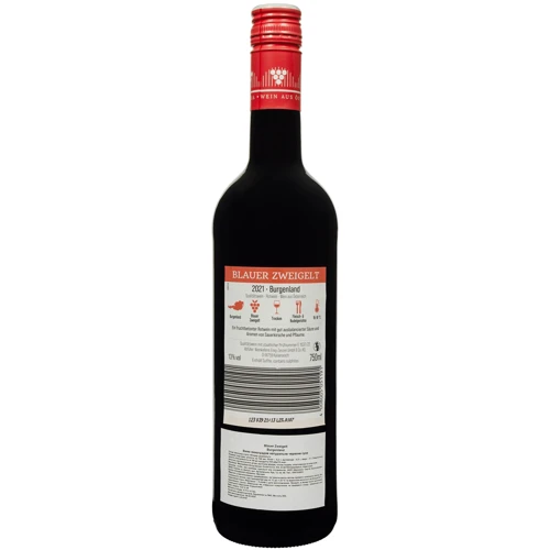 Вино Dr. Zenzen Blauer Zweigelt червоне сухе 13% 0.75 л (FSH_4008005051191): Країна виробник Австрия