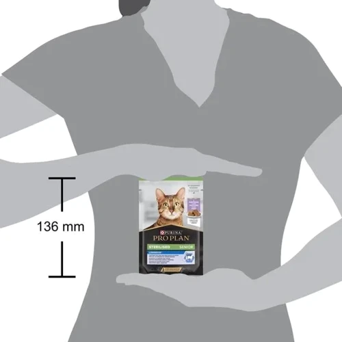 Влажный корм ProPlan Sterilised Senior 7+ для кастрированных котов с индейкой 26х75 г (8445290184061): Класс Супер премиум