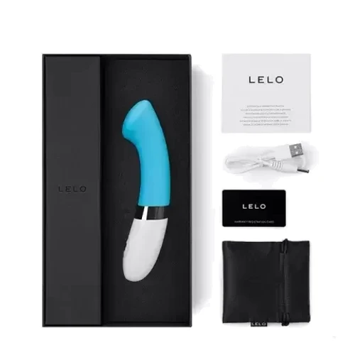 Вибратор для точки G - Lelo Gigi 2 (голубой)