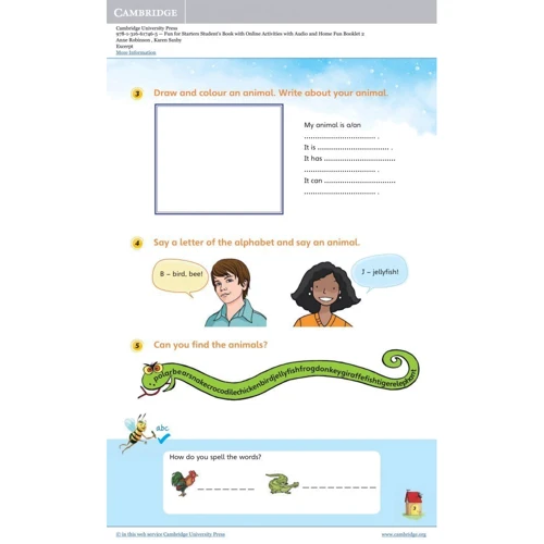 Fun for Starters 4th Edition: Student's Book with Downloadable Audio, Online Activities and Home Fun Booklet: Жанр Учебники и пособия
