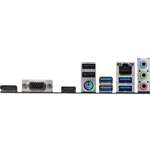 ASROCK CML-HDV/M.2 TPM R2.0: Разъемы на задней панели VGA, USB 3.2 Gen 2, HDMI, USB 2.0