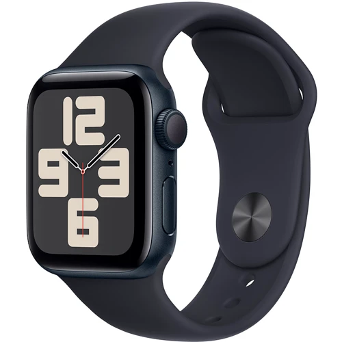 Apple Watch SE 2 2023 40mm GPS Midnight Aluminum Case with Midnight Sport Band - M/L (MR9Y3) UA: Материал корпуса алюминий