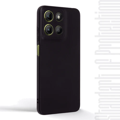 Чехол для телефонов ArmorStandart Matte Slim Fit Camera cover Black for Motorola G15 Power (ARM83105): Тип накладка на заднюю часть