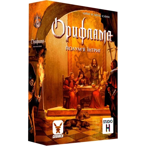 Настільна гра Geekach Games Орифлама: Полум'я війни (UA) / Oriflamme: Ablaze (UA) (GKCH040OR2)