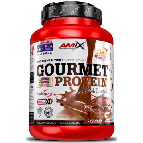 Протеин Amix Gourmet Protein 1000 g / 33 servings / Chocolate-Coconut