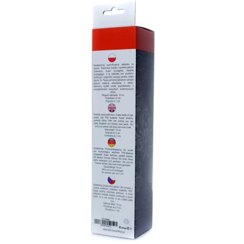 Насадка презерватив удлиняющая Boss Series - Perfect Sleeve Mulatto ( extends 7 cm ), BS6700097