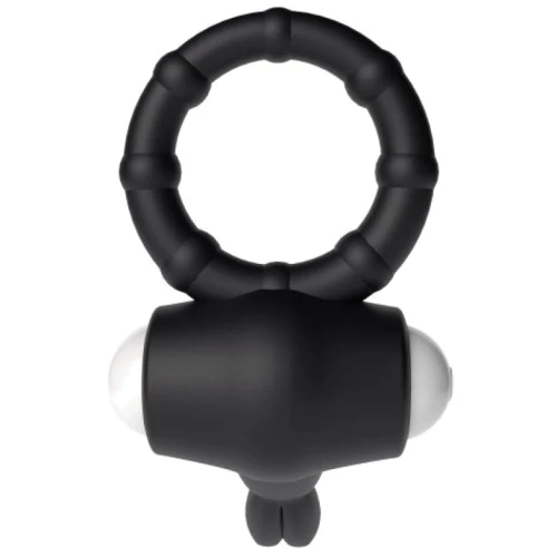 Віброкільце LoveToy Power Clit Cockring Thriller Black