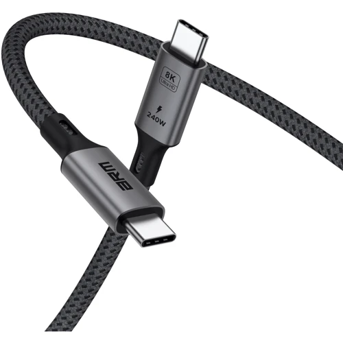 Кабель ArmorStandart Cable USB-C to USB-C USB 4.0 8K 60hz 40Gbps 240W 1m Black (ARM81921) фото 5