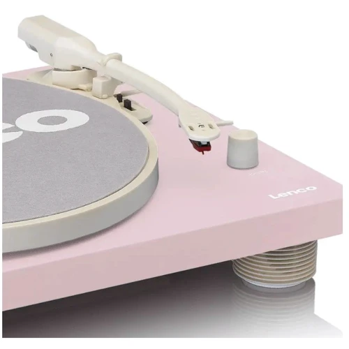 Виниловый проигрыватель Lenco LS-50PK Pink: Форма тонарма Прямая