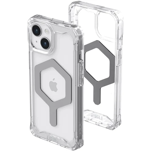 Чехол для iPhone Urban Armor Gear UAG Plyo Magsafe Ice/Silver (114294114333) for iPhone 15: Материалы поликарбонат и полиуретан