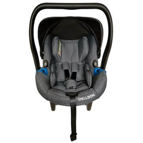 Автокресло Welldon Diadem New (графитовый) + База IZOFIX (BS06N-TM-002): Вес ребенка 0-13 кг