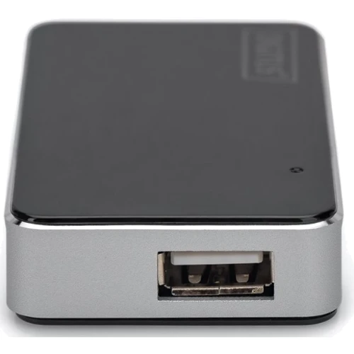 Адаптер Digitus Adapter USB to 4хUSB Black (DA-70220): Интерфейс подключения USB 2.0, USB 2.0, USB 2.0, USB 2.0