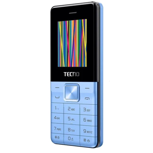 Мобильный телефон Tecno T301 Blue (UA UCRF): Дисплей 1.77 TFT (128x160)