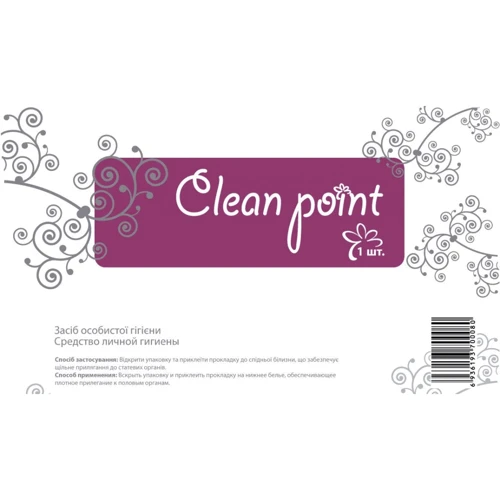 Фітопрокладкі Clean Point, в упаковці 6 шт.: undefined undefined