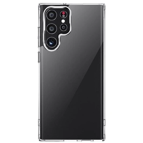 Аксессуар для смартфона Mobile Case TPU+PC Metal Buttons Clear for Samsung S908 Galaxy S22 Ultra