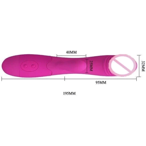 Вибратор Pretty Love SNAPPY, BI-014173-2