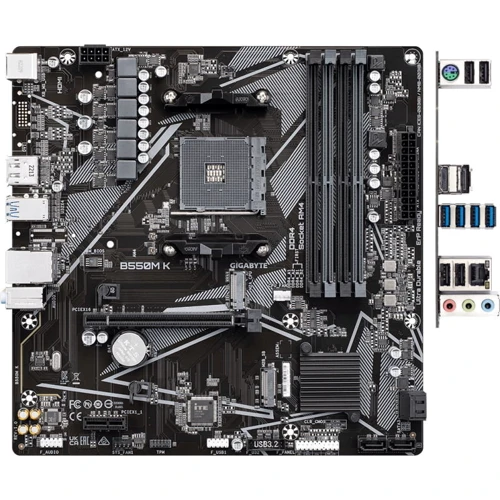 GIGABYTE B550M K