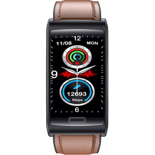 Фитнес-браслет Lemfo E600 Leather Brown: Производитель Lemfo