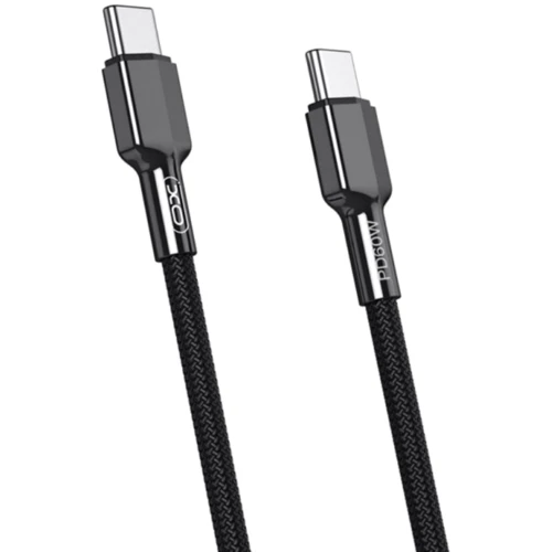 Кабель XO Cable USB-C to USB-C PD 60W 1m Black (NB183B)