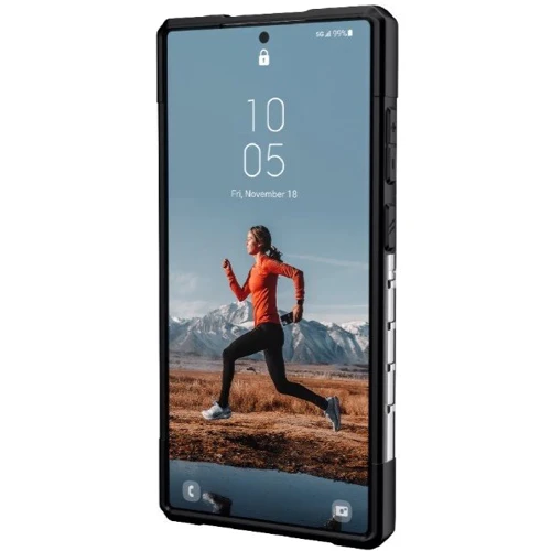 Аксессуар для смартфона Urban Armor Gear UAG Plasma Ice (214138114343) for Samsung S918 Galaxy S23 Ultra: Материал поликарбонат и термополиуретан