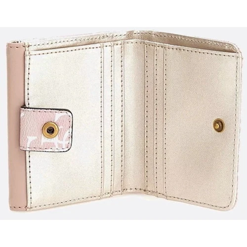 Жіночий гаманець GUESS BERTA SLG CARD & COIN PURSE бежево-рожевий (SWSB8688440-REG): Країна виробник США