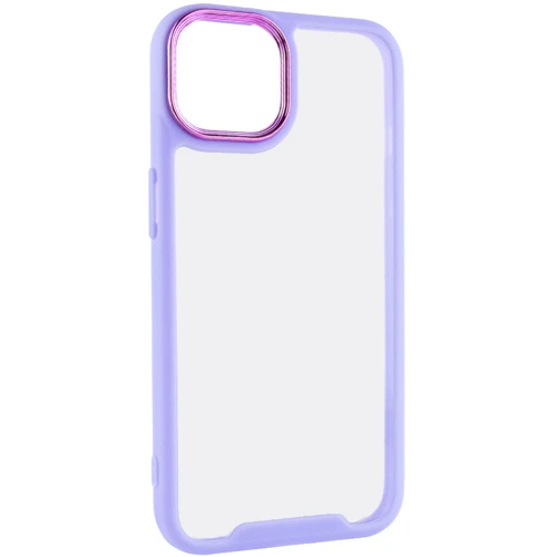 Чохол для iPhone Epik TPU+PC Lyon Case Purple для iPhone 14 Plus