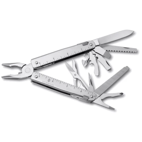 Мультитул Victorinox Swisstool X 115мм/28 предметов/черный кожаный чехол (3.0327.L): Тип мультитул (многофункциональный инструмент)