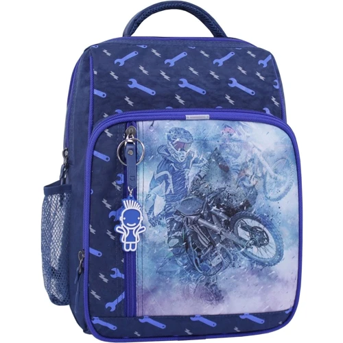Рюкзак школьный Bagland Школьник 8 л. синий 534 (0012870)